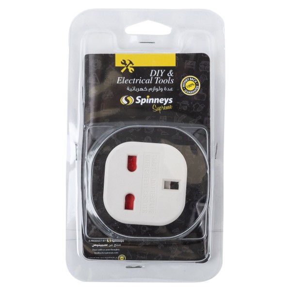 Spinneys American Multiplug Socket 1 Piece 101613-V001 by Spinneys Home