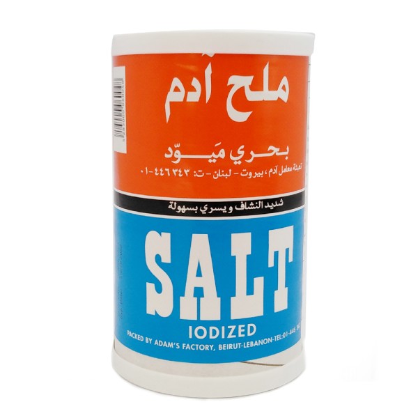 Adam Crystal Salt Iodized 700G 101695-V001 by Adam Salt
