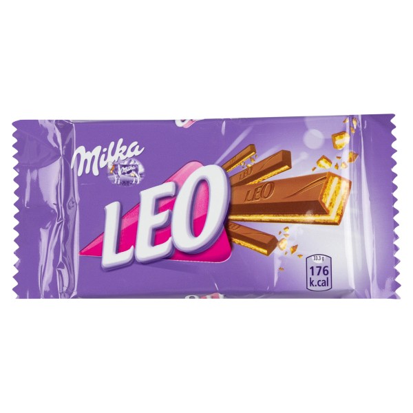 Milka Leo Four Finger Milk Chocolate Bar 33.3G 104959-V001 by Milka
