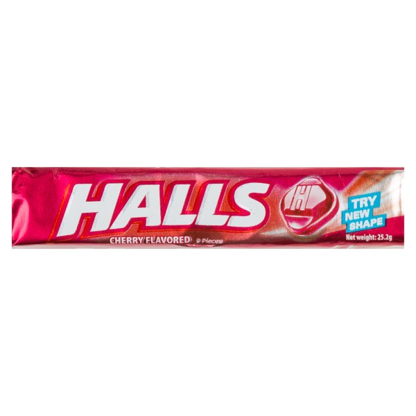 Halls Cherry Flavor Cough Drops 9 Pieces 104999-V001 by Halls