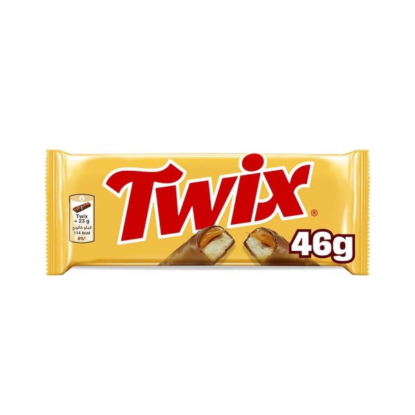 Twix Two Finger Chocolate Bar 50G 105013-V001 by Mars