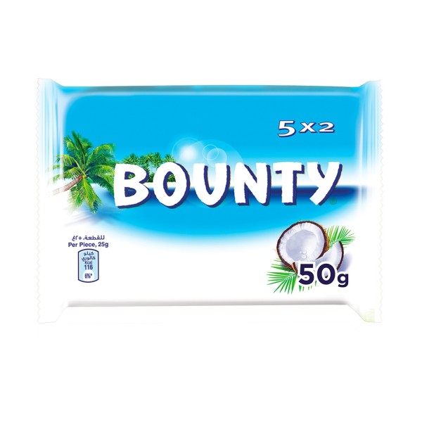 BOUNTY MULTIPACK SPECIAL PRICE 5X57G 105028-V002 by Mars