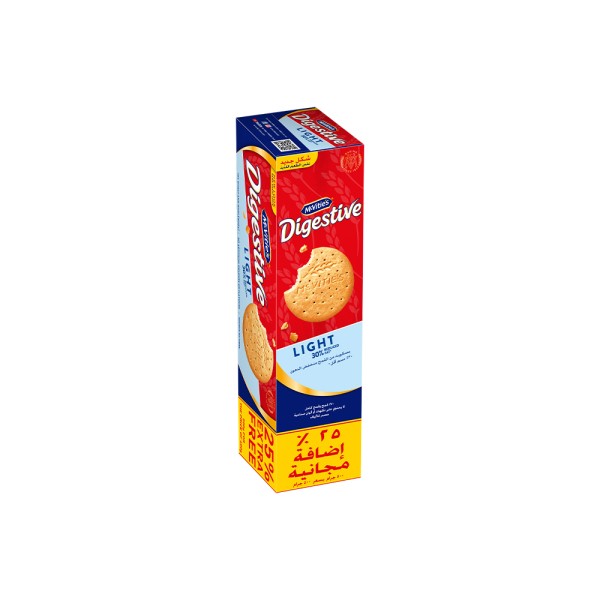 DIGESTIVE LIGHT+25PCENT 105602-V001 by McVitie’s