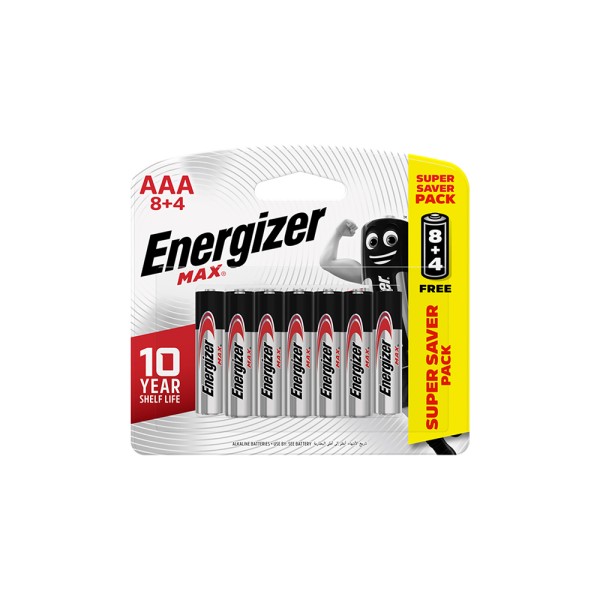 Energizer AAA 8+4 FREE 106825-V003 by Energizer