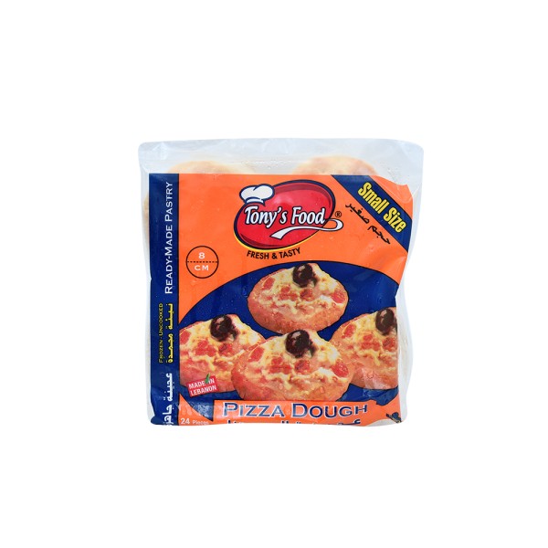 Tonys Food Frozen Pizza Dough Small 24pc 107934-V001 by Tony's Food