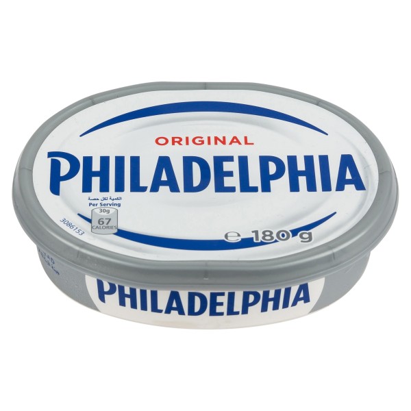PHILADELPHIA Original Cream Cheese Spread 180G 108659-V001 by Kraft Philadelphia