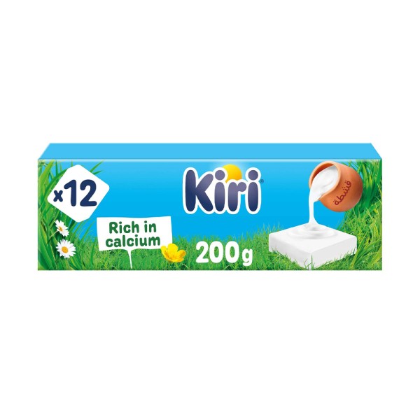 Kiri Cheese Spread, 12 portions, 216G 108769-V001 by Kiri