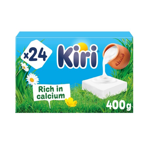 Kiri Cheese Spread, 24 portions, 432g 108771-V001 by Kiri
