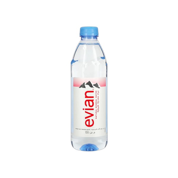 Evian Natural Spring Water 500ml 110837-V001 by Evian