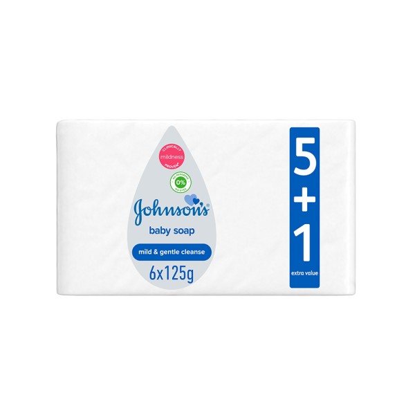 JH BABY REGULAR SOAP 5+1 FREE 112759-V003 by Johnson & Johnson