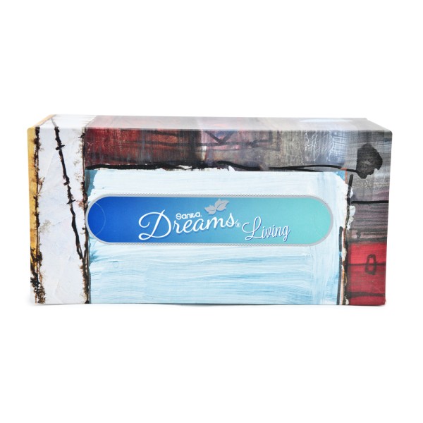 Sanita Dreams Living Facial Tissues 200 Sheets per Pack 112781-V001 by Sanita