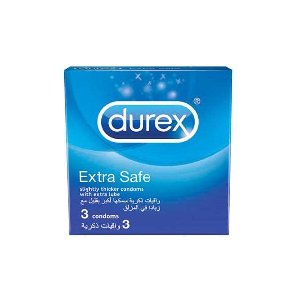 Extra Safe Condoms 3s 112840-V001 by Durex