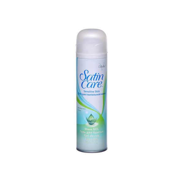 GILLETTE SHAVING GEL SATIN CARE FOR SENSITIVE SKIN