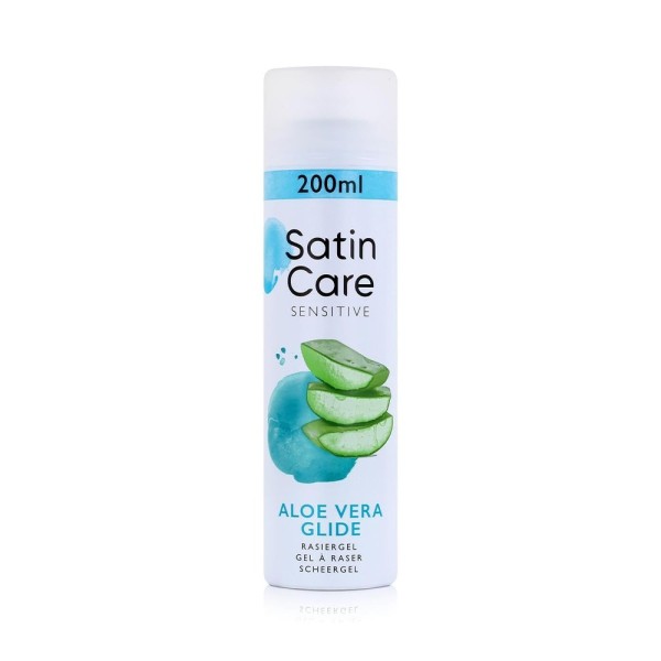 GILLETTE SHAVING GEL SATIN CARE FOR SENSITIVE SKIN