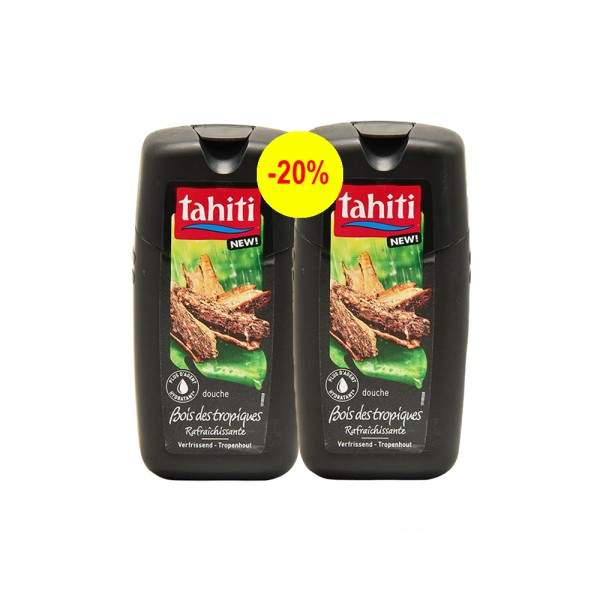 TAHITI 2xSHOWER GEL TROPIC -20PCUT