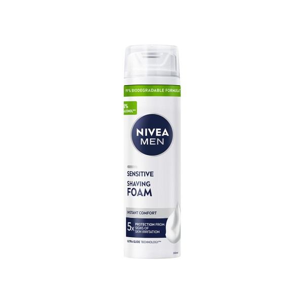 NIVEA SHAVING FOAM SENSITIVE