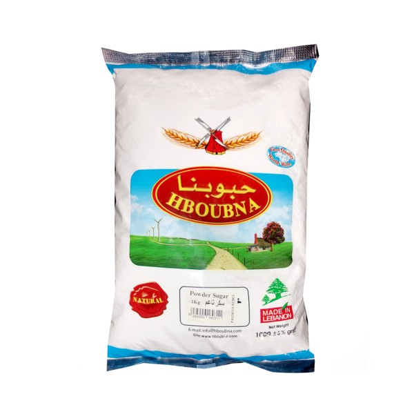 Hboubna Powder Sugar 1Kg 126400-V001 by Hboubna