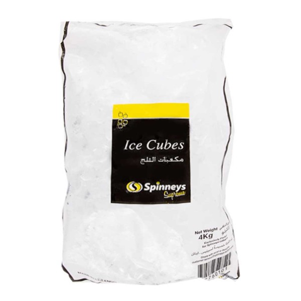 Spinneys Ice Cubes Big 4 Kg 127601-V001 by Spinneys Food