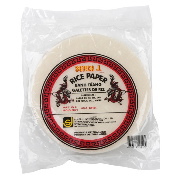 Super J. Round Rice Paper 400ml 130091-V001 by Super J