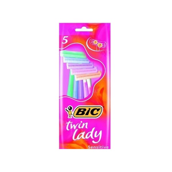 BIC RAZOR DISPOSABLE TWIN LADY SENSITIVE  8+4