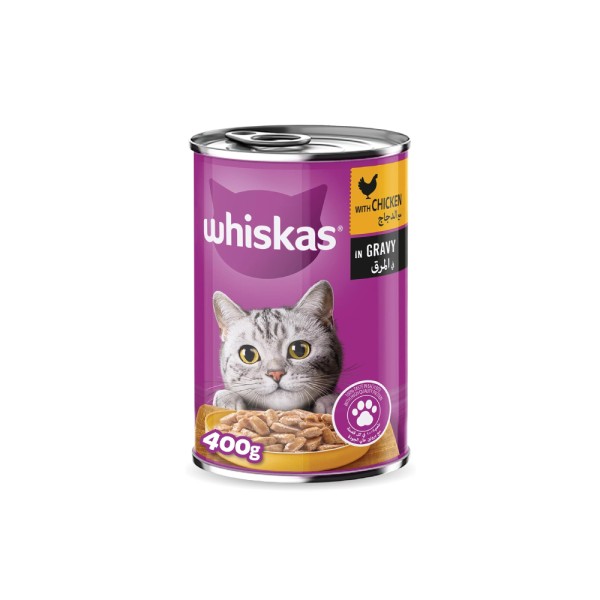 WHISKAS CAT FOOD MINCE CHICKEN