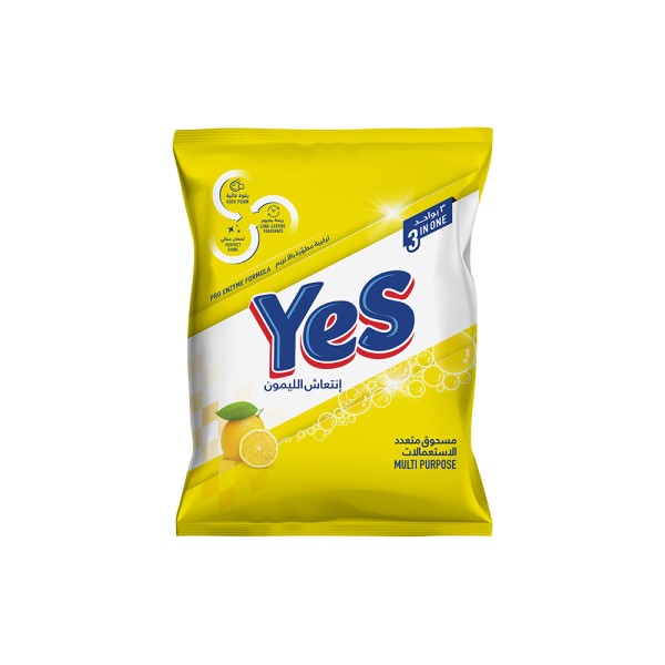 YES WASHING POWDER LEMON