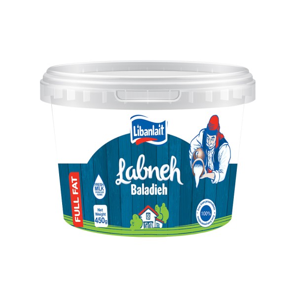 Libanlait Labneh Baladieh Full Fat 450G 141685-V001 by Libanlait
