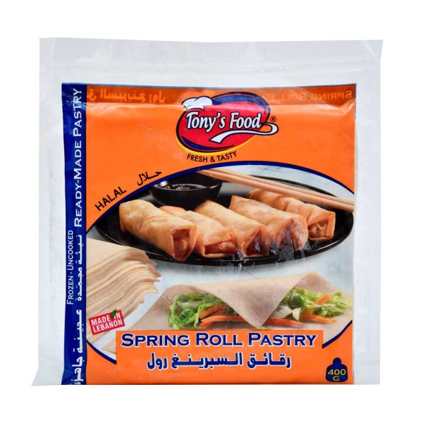 Tonys Food Spring Roll Pastry - 400G 141503-V001 by Tony's Food