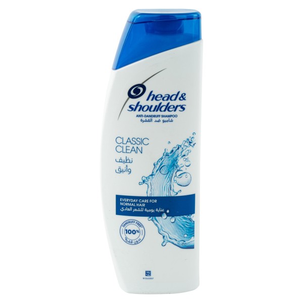 Head & Shoulders Anti-Dandruff Shampoo Classic Clean 400ml 142790-V001 by Head & Shoulders