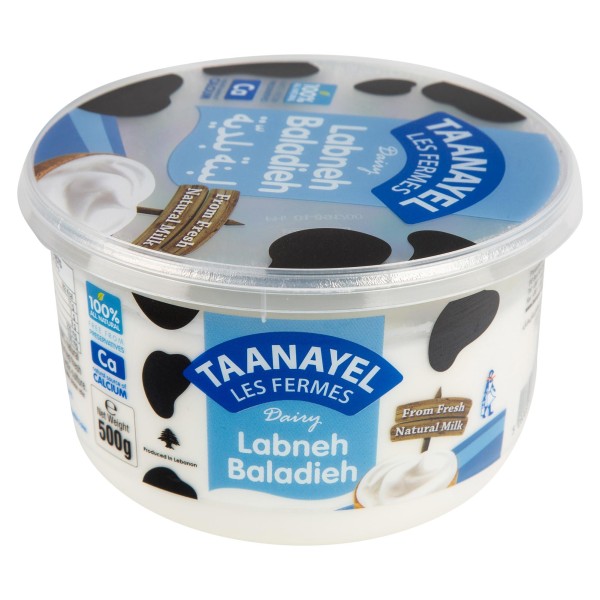 Taanayel Les Fermes Labneh Baladieh 500G 142839-V001 by Taanayel Les Fermes
