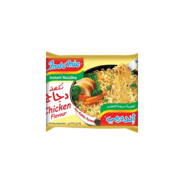 Indomie Chicken Noodles Flavor - 75G 142974-V001 by Indomie