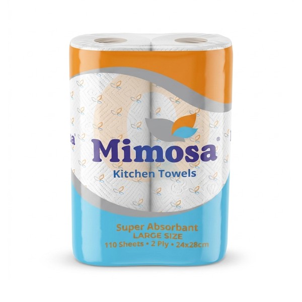 MIMOSA KITCHEN TOWELS 2PLY 110SHEETS
