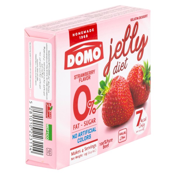 Domo Geline Diet Strawberry 12G 143620-V001 by Domo