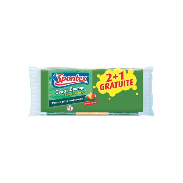 SPONTEX GRATTE-EPONGE CELLULOSIC