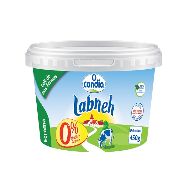 Candia Labneh 0 Matiere Grass 450g 148865-V001 by Candia