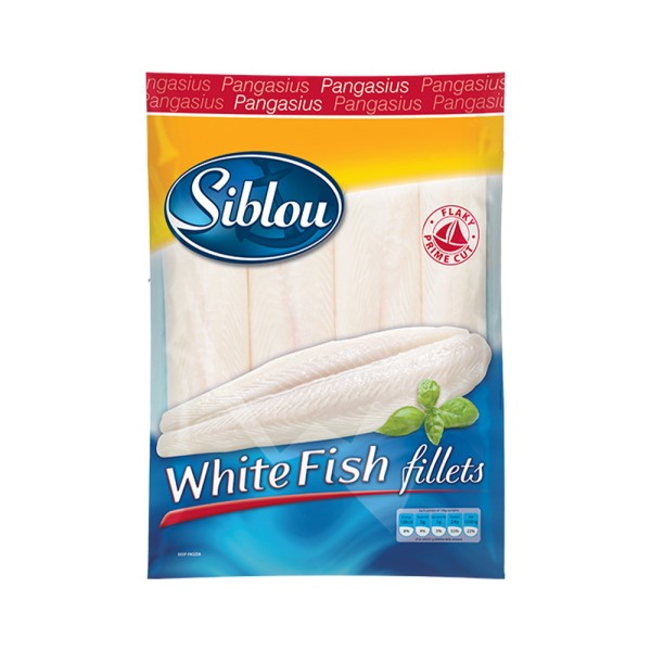 Siblou White Fish fillet Frozen 1KG 149443-V001 by Siblou