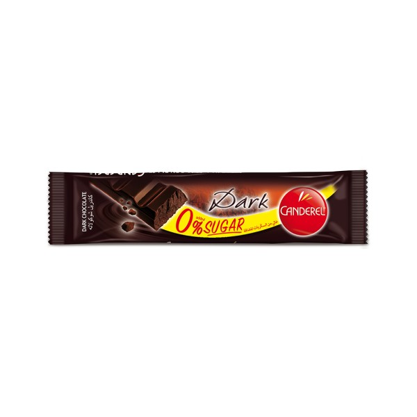 CANDEREL 0% added sugar Dark Chocolate 30G 164024-V001 by Canderel