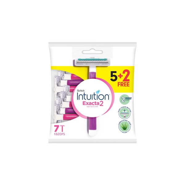 SCHICK RAZORS EXTRA II FOR WOMEN 5+2