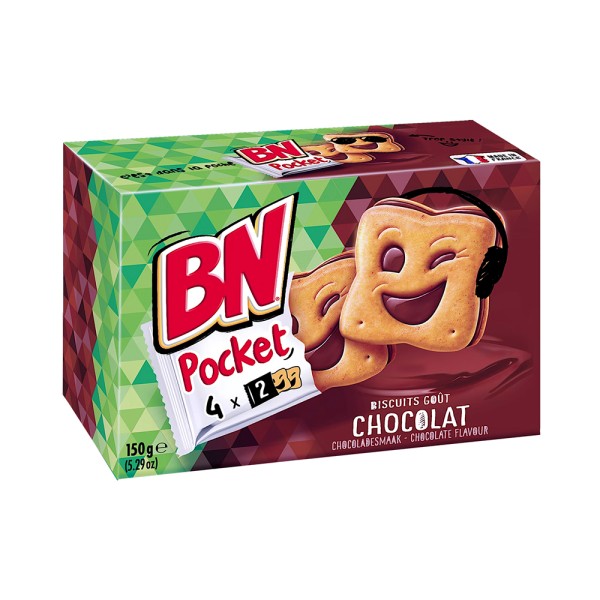 POCKET CHOCOLATE BISCUIT 4X2P 166008-V001 