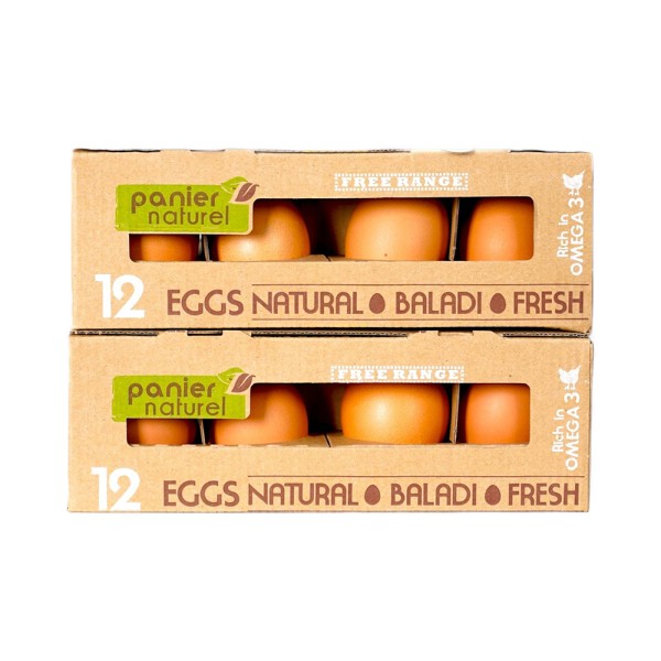 PANIER NAT 2xBALADY EGGS