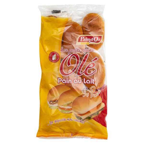 Pain D'Or Pain Au Lait Soft Bread 9 Pieces 175191-V001 by Pain D'or