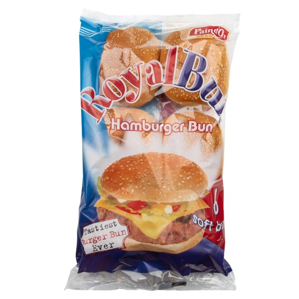 Pain D'Or Hamburger Bread 6 Pieces 175193-V001 by Pain D'or