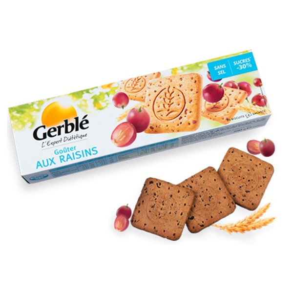 BISCUIT GOUTER RAISINS 191009-V001 by Gerble