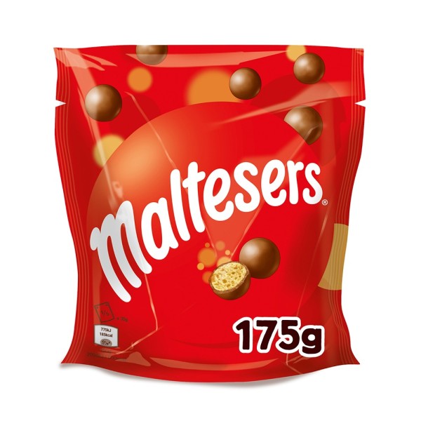 Maltesers Round Milk Chocolate Large Bag 175G 191326-V001 by Mars