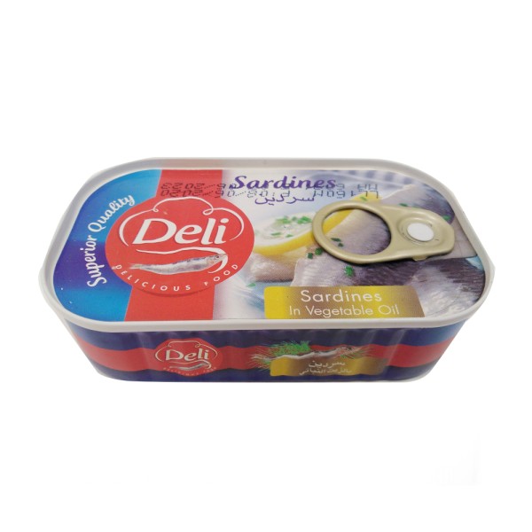 SARDINES IN OIL 197111-V001 by Deli