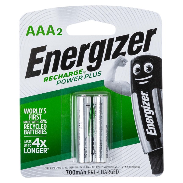 Energizer Rechargeable AAA BP2 197427-V001 by Energizer