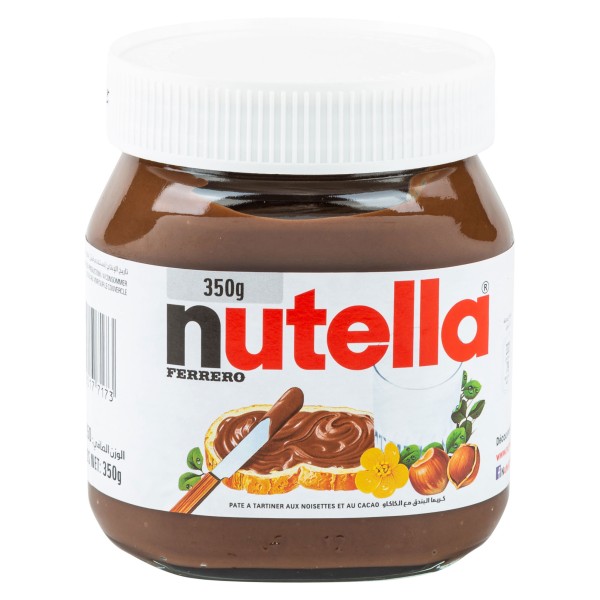 Ferrero Nutella Chocolate Spread 350g 215000-V001 by Ferrero