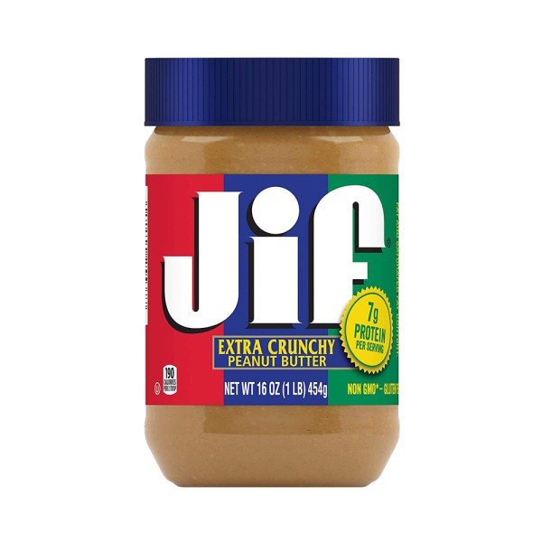 JIF PEANUT BUTTER CRUNCHY