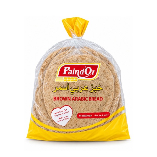 PAIN DOR ARABIC BREAD BROWN