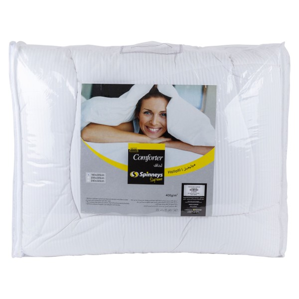 Spinneys Comforter Super Hollofil 160X205 400G 219489-V001 by Spinneys Home